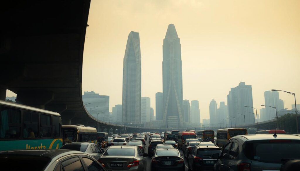 Kemacetan Lalu Lintas di Jakarta