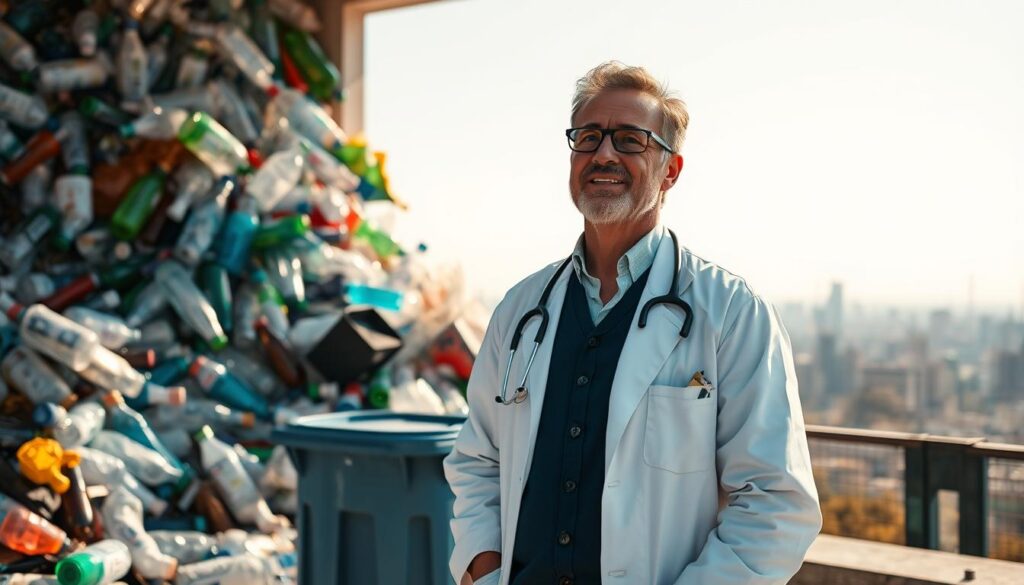 dokter kampanye pengurangan sampah plastik