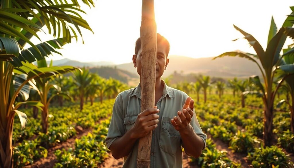 pengelolaan kebun karet
