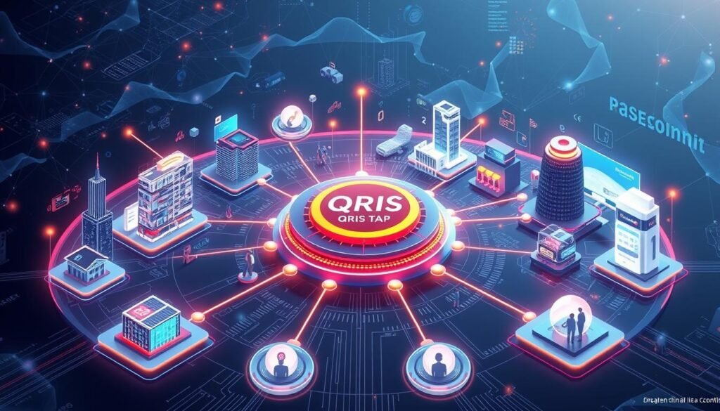 Ilustrasi masa depan QRIS Tap dalam ekosistem ekonomi digital
