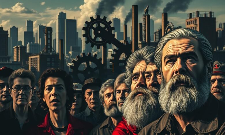 perkembangan masyarakat menurut karl marx